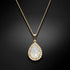 Комплект "Debesu Piliens (White Opal)" с кристаллами Swarovski™